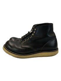 【中古】RED WING◆レースアップブーツ/US9/BLK/レザー/8165/ツ・6インチクラッシックプレーントゥ【シューズ】