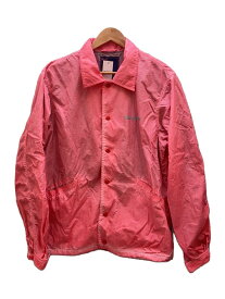 【中古】Liberaiders◆別注/OVERDYED COACH JACKET/M/ナイロン/PNK/770012006//【メンズウェア】