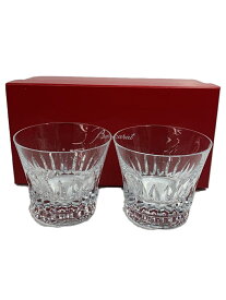 【中古】Baccarat◆グラス/2点セット/CLR/ティアラ/2021/箱あり【キッチン用品】