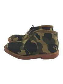 【中古】MARK MCNAIRY◆MARK MCNAIRY/チャッカブーツ/US9/KHK【シューズ】