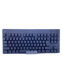 【中古】Logicool◆キーボード PRO X Gaming Keyboard G-PKB-002 青軸 [ブラック]【パソコン】