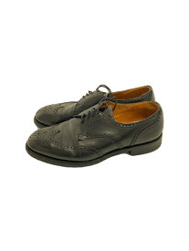 【中古】Tricker’s◆St.James Collection/フルブローグ/ウィングチップ/ドレスシューズ/UK7.5/BLK【シューズ】