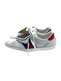 【中古】GUCCI◆ローカットスニーカー/--/WHT/470012【シューズ】