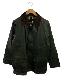 【中古】Barbour◆SL BEAUFORT/ビューフォート/オイルドジャケット/38/コットン/グリーン/1602133【メンズウェア】