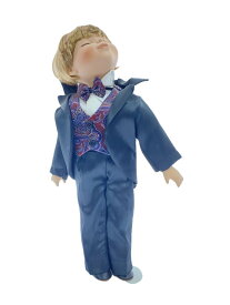 【中古】ビスクドール/花婿【インテリア小物・日用雑貨】