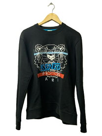 【中古】KENZO◆スウェット/SIZE:M/コットン/BLK/F855SW1914XL【メンズウェア】