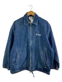 【中古】DICKIES◆19AW/×EXAMPLE/WORK DENIM JACKET/Gジャン/L/デニム/IDG【メンズウェア】