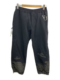 【中古】UNDERCOVER◆×VALENTINO/ボトム/2/ナイロン/BLK/UCX4505-2【メンズウェア】