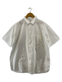【中古】nanamica◆Regular Collar Wind HS Shirt/XL/コットン/ホワイト/SUGS301//【メンズウェア】