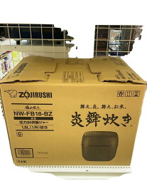 【中古】ZOJIRUSHI◆炊飯器 極め炊き NW-FB18-BZ【家電・ビジュアル・オーディオ】