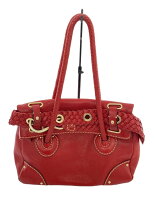 russet ラシット キルティング ショルダーバッグ レッド russet 