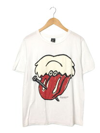 【中古】NUMBER (N)INE◆Tシャツ/4/コットン/ホワイト【メンズウェア】