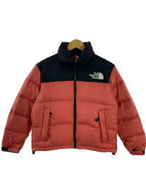 【中古】THE NORTH FACE◆SHORT NUPTSE JACKET_ショートヌプシジャケット/M/ナイロン/PNK【レディースウェア】