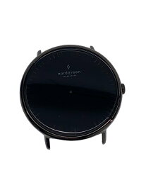 【中古】nordgreen◆クォーツ腕時計/アナログ/BLK/SS/替えベルト3本【服飾雑貨他】