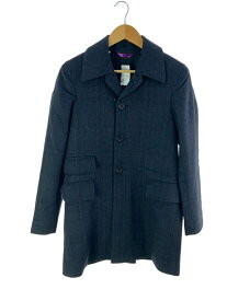 【中古】Paul Smith COLLECTION◆PIACENZA社製生地/コート/S/カシミア100％/NVY【メンズウェア】