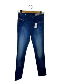 【中古】DIESEL◆スキニーパンツ/29/コットン/インディゴ/無地/DIESEL【レディースウェア】