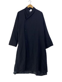 【中古】Sasquatchfabrix.◆コート/M/ウール/BLK/15AW-JKM-005【メンズウェア】