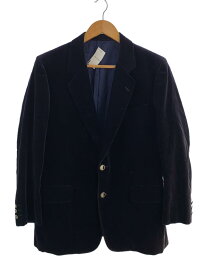 【中古】Christian Dior MONSIEUR◆テーラードジャケット/--/ベロア/ネイビー【メンズウェア】