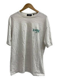 【中古】X-LARGE◆21年/Tシャツ/カットソー/半袖/XL/コットン/WHT/プリント/101218011009【メンズウェア】