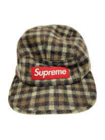 【中古】Supreme◆キャップ/FREE/マルチカラー/チェック/メンズ【服飾雑貨他】