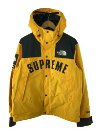 【中古】THE NORTH FACE◆×Supreme/ARC MOUNTAIN JACKET/マウンテンパーカ/M/ナイロン/YLW【メンズウェア】