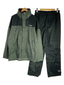 【中古】Columbia◆セットアップ/XL/ナイロン/BLK/PM0079【メンズウェア】