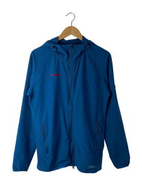 【中古】MAMMUT◆SOFtech GRANITE hooded Jacket M/M/ポリエステル/BLU/無地/1010-25【メンズウェア】