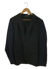 【中古】COMME des GARCONS HOMME DEUX◆テーラードジャケット/L/--/BLK//【メンズウェア】