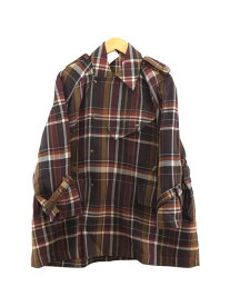 【中古】Acne Studios(Acne)◆Raglan Sleeved Mackintosh Coat/32/チェック/FN-WN-OUTW000031【レディースウェア】