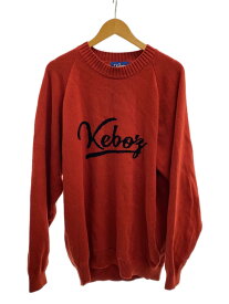 【中古】Keboz◆セーター(薄手)/XL/コットン/ORN/表面に薄い汚れ有【メンズウェア】