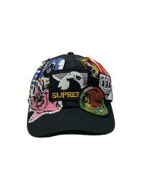 【中古】Supreme◆25ss/Patches 6-Panel/キャップ/ブラック【服飾雑貨他】