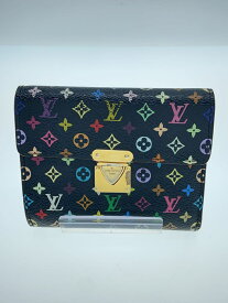 【中古】LOUIS VUITTON◆ポルト・フォイユ・コアラ_モノグラム・マルチカラー_マルチカラー/PVC/マルチカラー/総柄/レディース【服飾雑貨他】