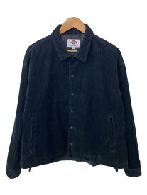 【中古】DICKIES◆ジャケット/M/コーデュロイ/BLK/無地/213M10NU01【メンズウェア】