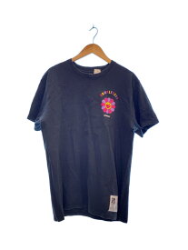 【中古】mitchell&ness◆Tシャツ/XL/コットン/BLK/COMPLEXCON/村上隆【メンズウェア】