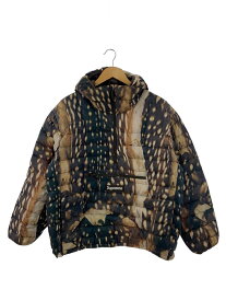 【中古】Supreme◆micro down half zip hooded pullover/L/ポリエステル/マルチカラー/総柄//【メンズウェア】