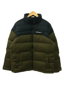 【中古】Columbia◆BULO POINT II DOWN JACKET_ブーロポイント 2 ダウンジャケット/L/ポリエステル/K【メンズウェア】