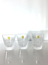 【中古】KAGAMI CRYSTAL◆グラス/3点セット【キッチン用品】