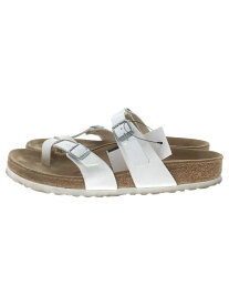 【中古】BIRKENSTOCK◆サンダル/24.5cm/ホワイト【シューズ】