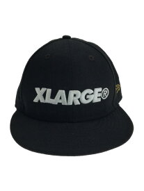 【中古】X-LARGE◆キャップ/7/ウール/BLU/メンズ【服飾雑貨他】