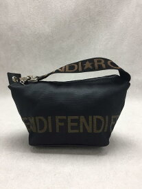 【中古】FENDI◆ハンドバッグ/ナイロン/BLK【バッグ】