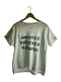 【中古】Engineered Garments◆Tシャツ/M/コットン/WHT//【メンズウェア】