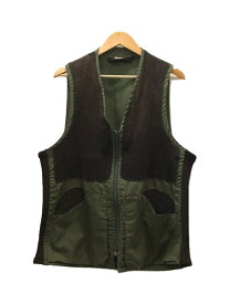 【中古】Belstaff◆60s〜/ハンティングベスト/ベスト/--/スウェード/BRW【メンズウェア】