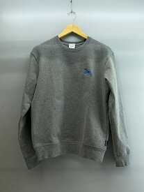 【中古】patagonia◆P-6 Label Uprisal Crew Sweatshirt/スウェット/S/コットン/GRY/39542FA18【メンズウェア】