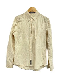 【中古】STONE ISLAND◆長袖シャツ/S/コットン/BEG/無地/46141213/1315【メンズウェア】