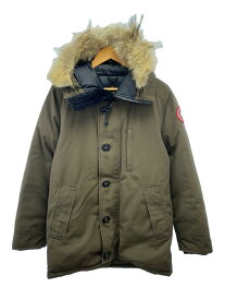 【中古】CANADA GOOSE◆ダウンジャケット/S/ポリエステル/KHK/GKL-6212【メンズウェア】