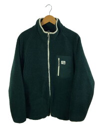 【中古】QUIKSILVER◆フリースジャケット/L/ポリエステル/GRN/無地/QJK224059【メンズウェア】