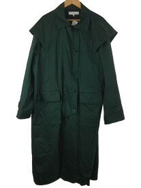 【中古】Sasquatchfabrix.◆21SS/パワーショルダーコート/L/ポリエステル/GRN/グリーン/21SS-JKL-008【メンズウェア】