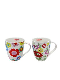 【中古】Cath Kidston◆カップ&ソーサー/2点セット/マルチカラー//【キッチン用品】