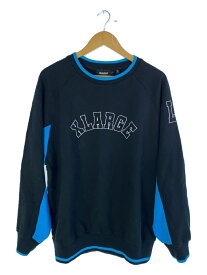 【中古】X-LARGE◆スウェット/L/コットン/ブラック/無地/101224012021【メンズウェア】