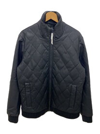 【中古】G-STAR RAW◆キルティングジャケット/L/ポリエステル/BLK/無地/D24726-5355-990【メンズウェア】